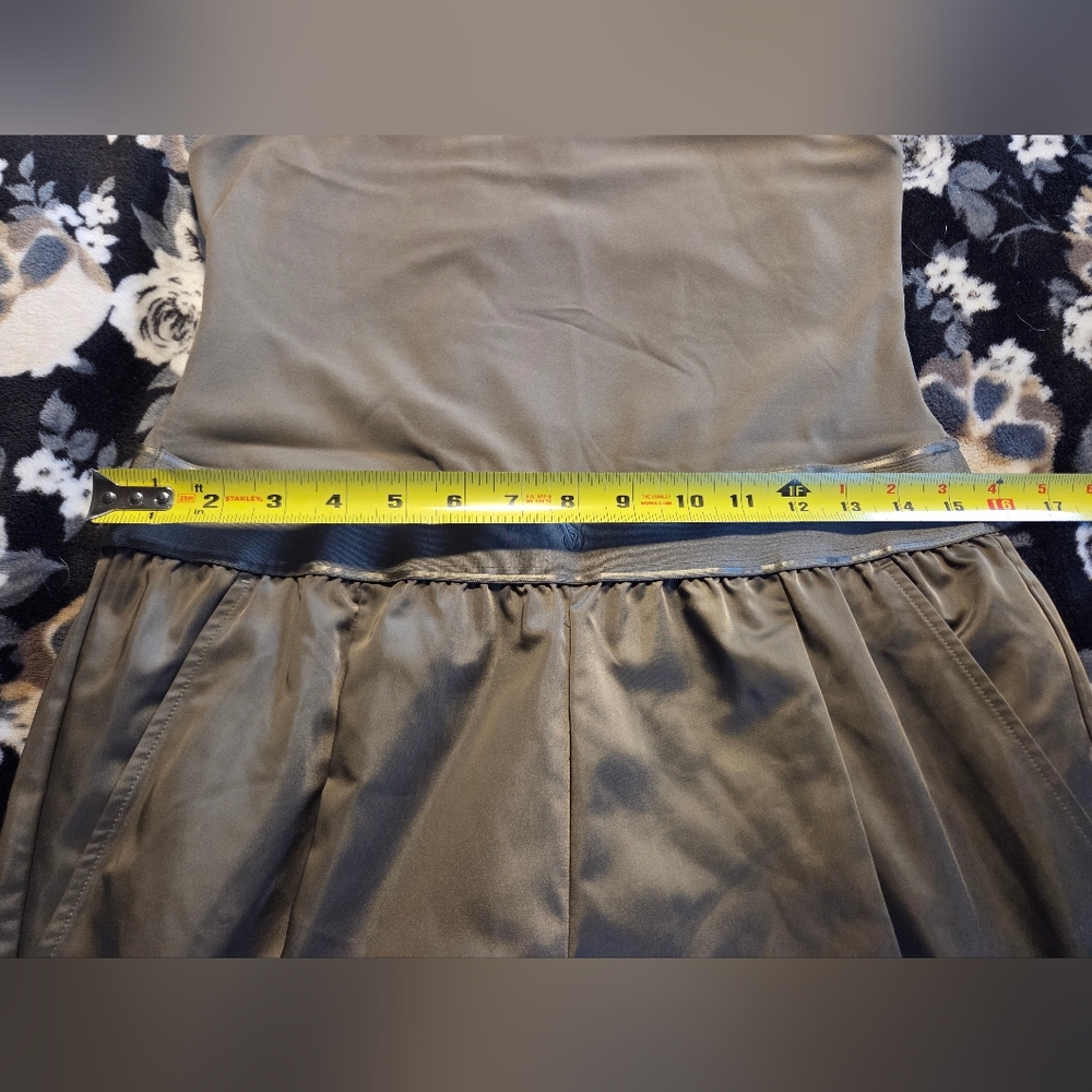 Victoria's Secret Olive Green Lux Glossy Sport Wide-Leg Jumpsuit - Picture 15 of 16